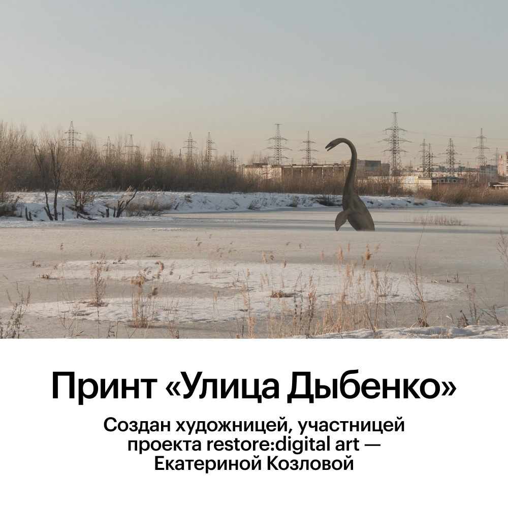 Худи с принтом «Улица Дыбенко», rda, размер M re_hoody_dino_M, цвет черный - фото 3