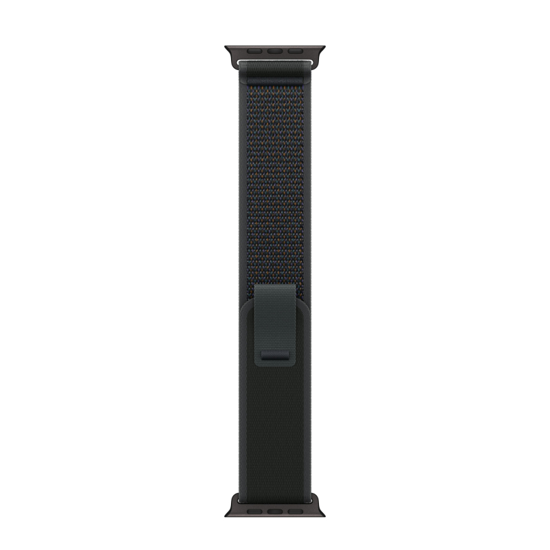 Apple Watch Ultra 2 GPS + Cellular, 49 мм, корпус черного из титана, ремешок Trail черного цвета, размер M/L Фото-3