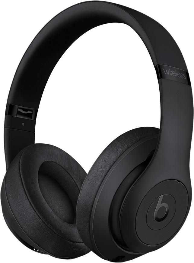 

Beats Беспроводные наушники Studio3 Wireless, чёрный матовый, Черный матовый