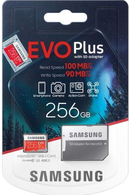Карта памяти Samsung MicroSDXC EVO, 256 ГБ Фото-5