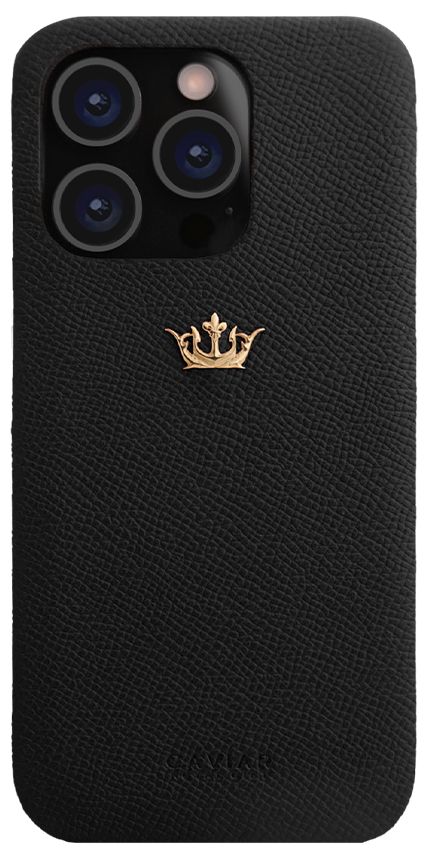 

Чехол Caviar Leather Fine Case для iPhone 15 Pro Мах, кожа, черный, Чехол Leather Fine Case для iPhone 15 Pro Мах, кожа, черный