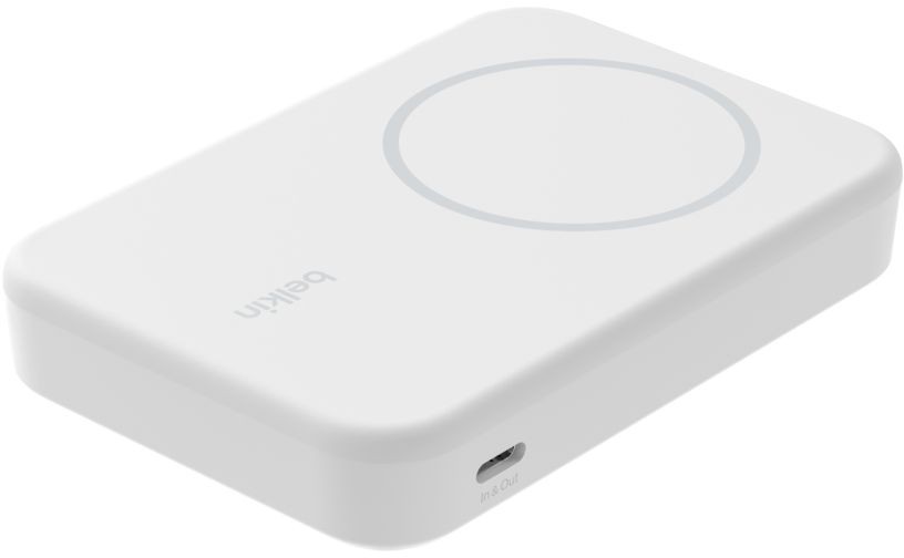 Аккумулятор Belkin BoostCharge Pro MagSafe, 8000mAh, Qi2, белый Вид№2