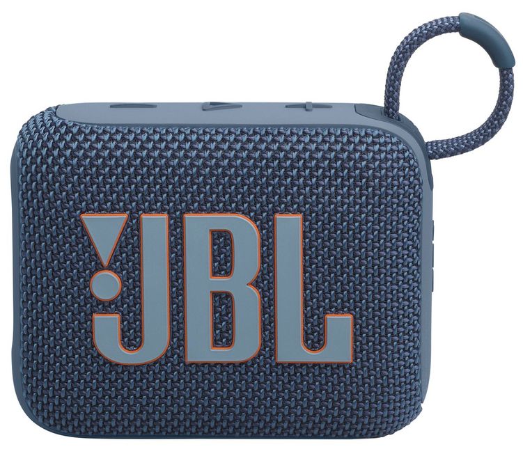 Акустика портативная JBL Go 4, синий JBLGO4BLU - фото 1