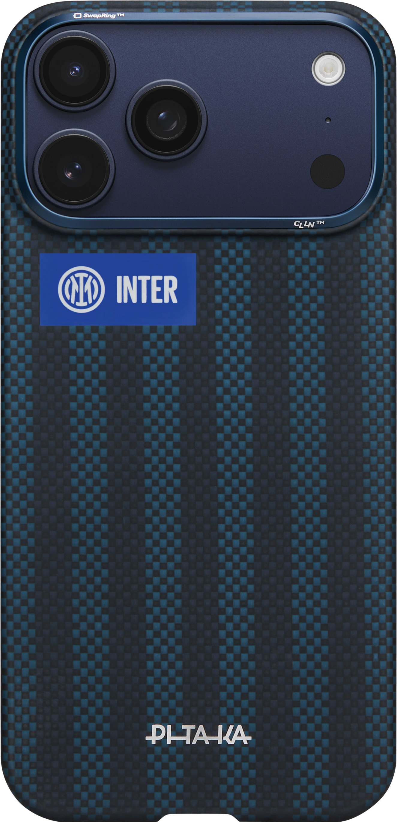 Чехол Pitaka FC Internazionale Milano Edge Case для iPhone 17 Pro Max, синий