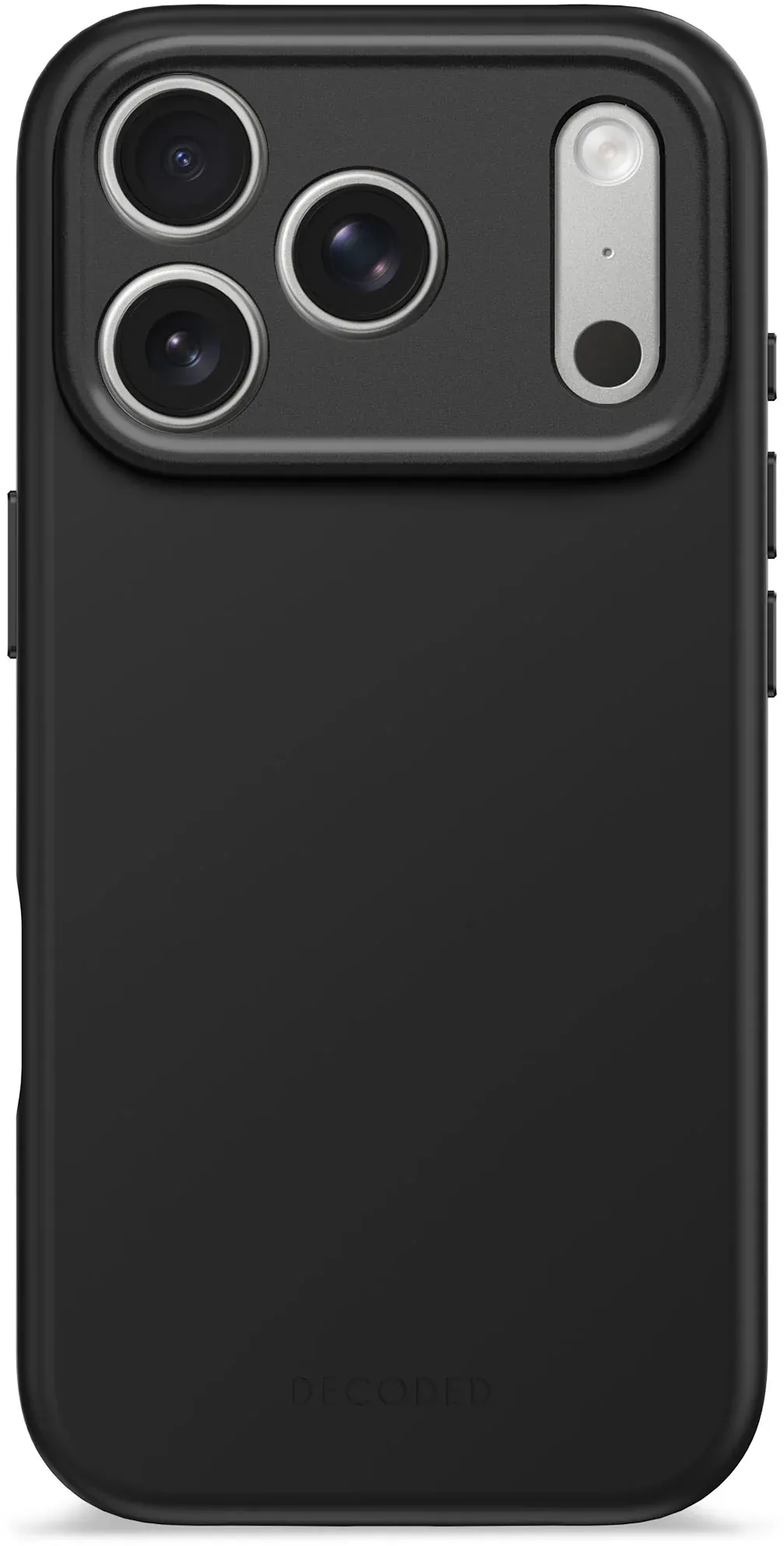 

Чехол Decoded Silicone Case Phantom Black для iPhone 17 Pro, силикон, черный, Чехол Silicone Case Phantom Black для iPhone 17 Pro, силикон, черный