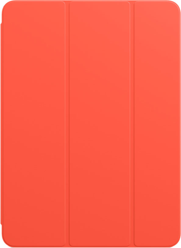 Чехол Smart Folio для iPad Air 2020, полиуретан, «солнечный апельсин»