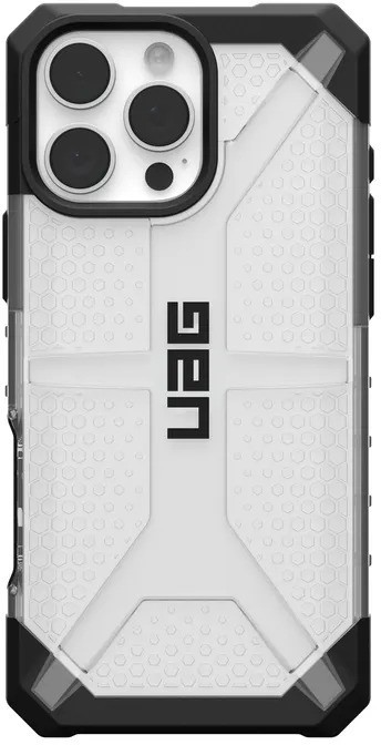 Бренд Чехол UAG Plasma Ice для iPhone 16 Pro Max, прозрачный+матовый лед