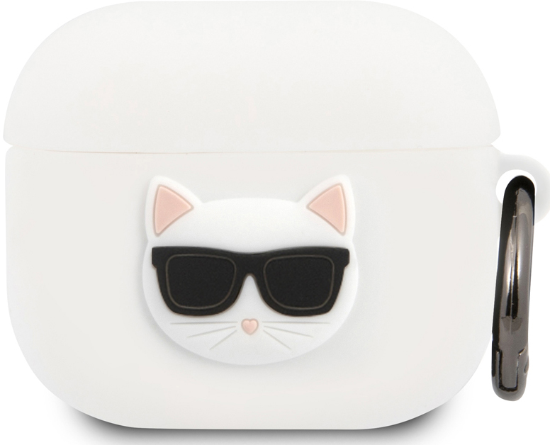 Karl Lagerfeld Чехол & Choupette для AirPods 3, белый