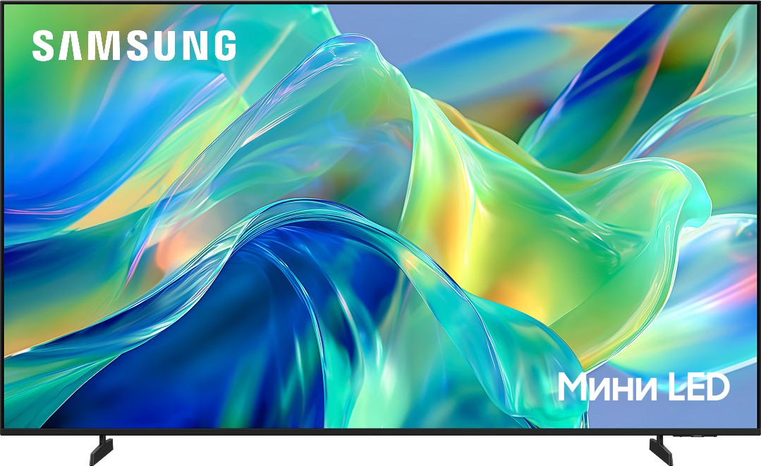 Телевизор Samsung 75" M1E Mini LED 4K, титановый черный