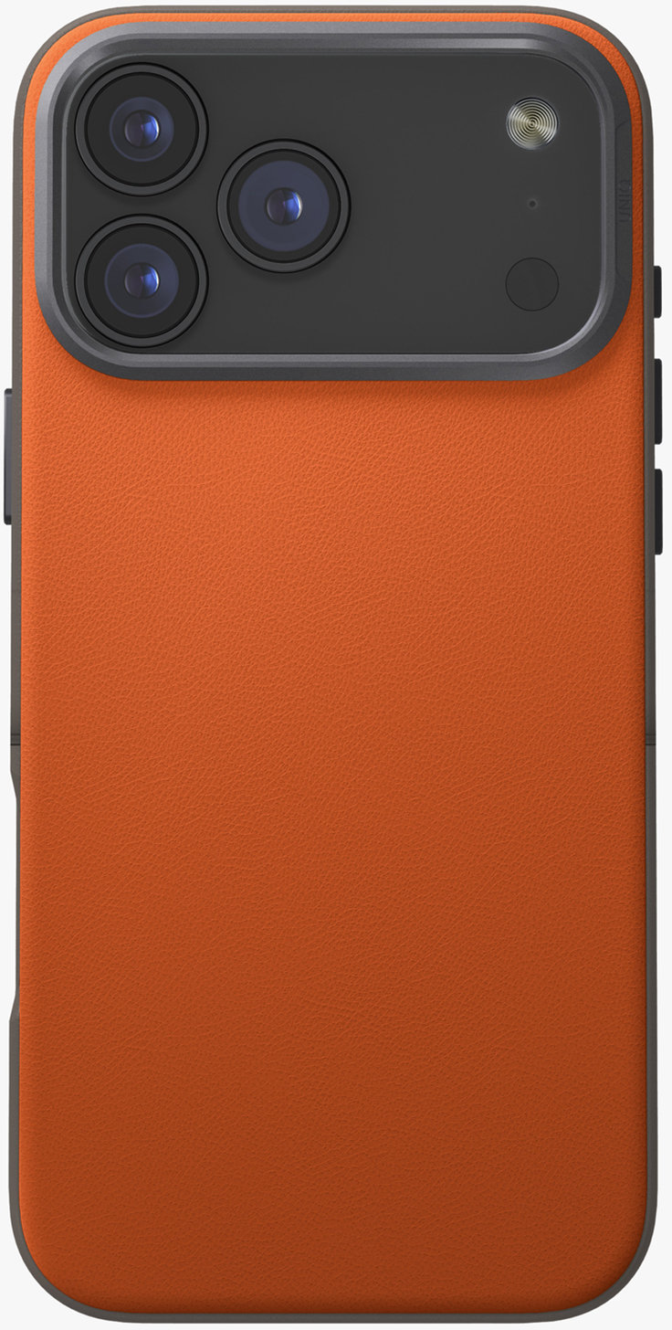 

Чехол Uniq Lyden DS Magsafe для iPhone 17 Pro Max, оранжевый, Чехол Lyden DS Magsafe для iPhone 17 Pro Max, оранжевый