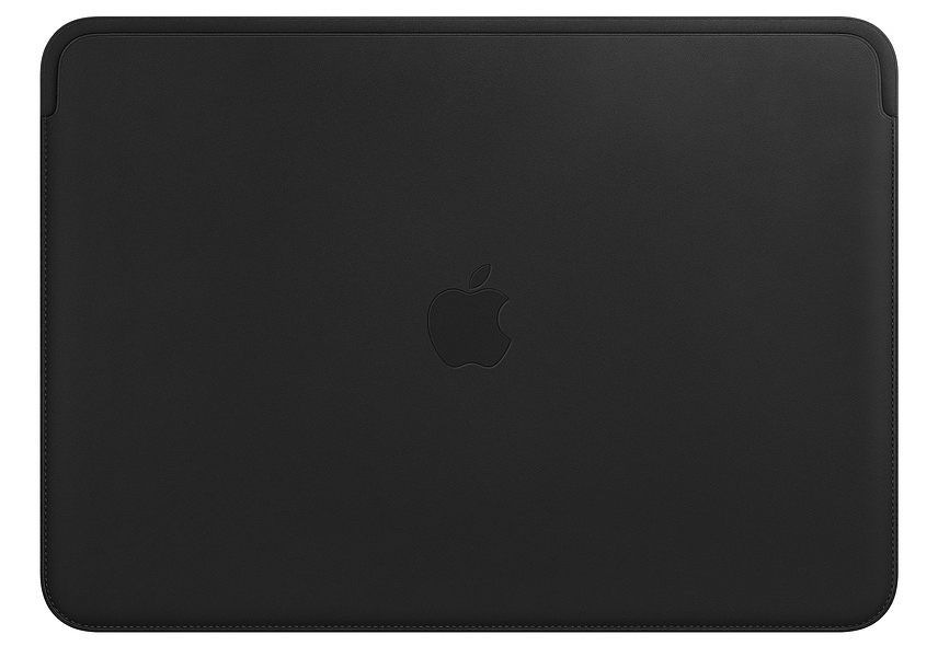 Чехол Leather Sleeve для MacBook 13" черный
