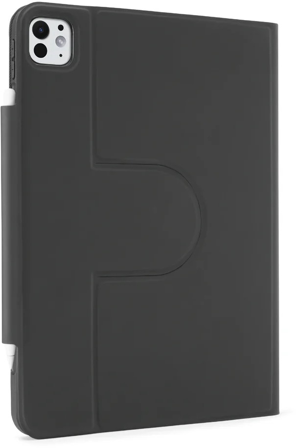 Чехол Pipetto для iPad Pro 11 (2024/2025) Origami No5 Rotating Folio Case, черный
