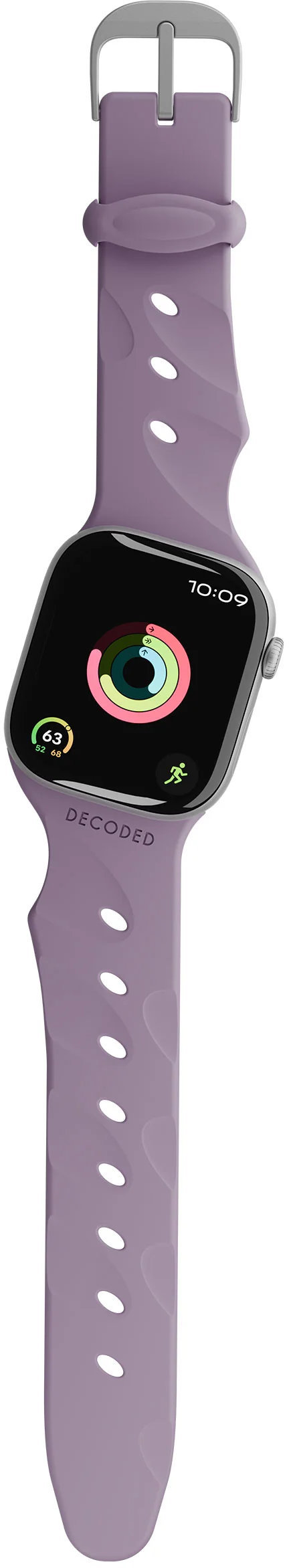 

Ремешок Decoded Silicone Ares Splice для Apple Watch 40/41/42mm, силикон, фиолетовый, Ремешок Silicone Ares Splice для Apple Watch 40/41/42mm, силикон, фиолетовый
