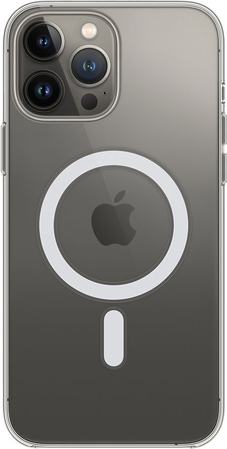 фото Чехол magsafe для iphone 13 pro max, поликарбонат, прозрачный apple