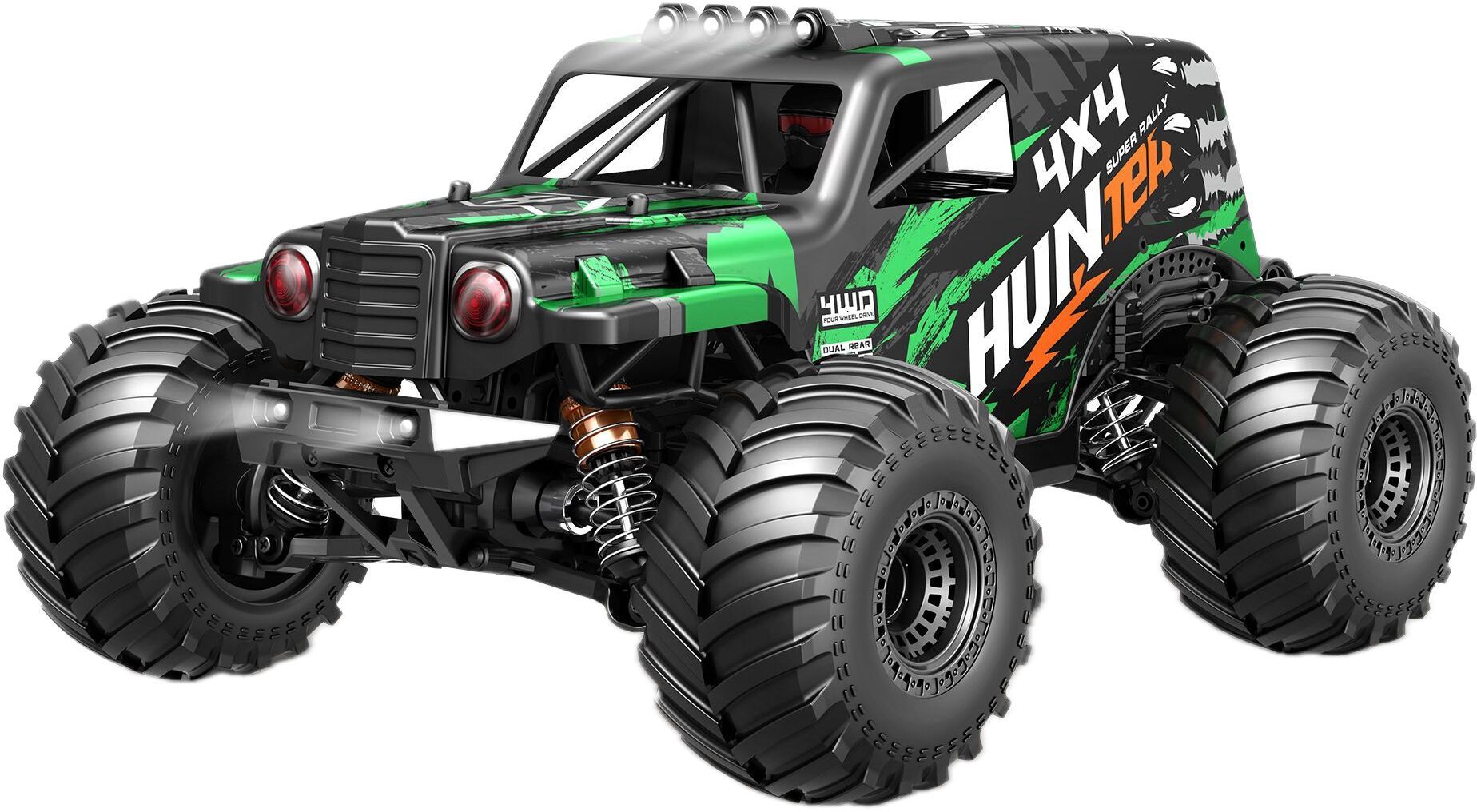 

Машина на радиоуправлении Dihua Toys HS14312 2.4G, масштаб 1:14, зеленый, Машина на радиоуправлении HS14312 2.4G, масштаб 1:14, зеленый