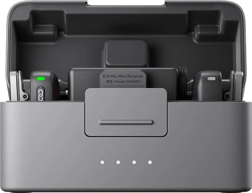 

Микрофон DJI Mic Mini (2 TX + 1 RX + Charging Case), черный, Микрофон Mic Mini (2 TX + 1 RX + Charging Case), черный