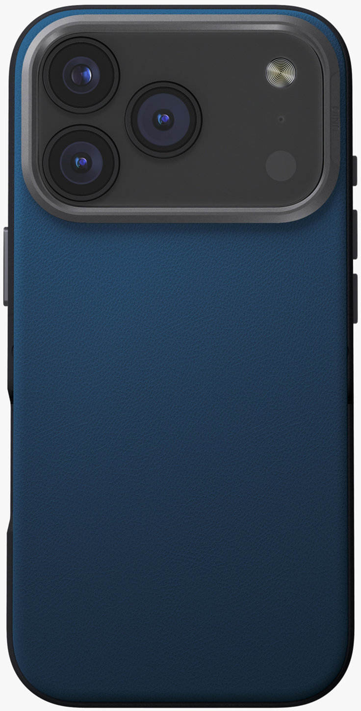 

Чехол Uniq Lyden DS Magsafe для iPhone 17 Pro, синий, Чехол Lyden DS Magsafe для iPhone 17 Pro, синий