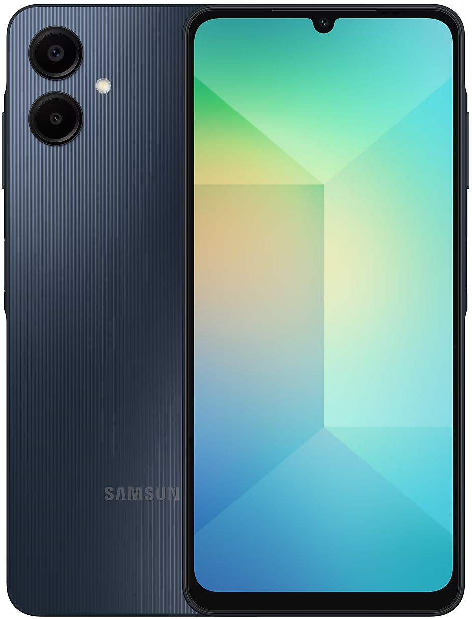 

Смартфон Samsung Galaxy A06 128Gb/4Gb, черный, Смартфон Galaxy A06 128Gb/4Gb, черный