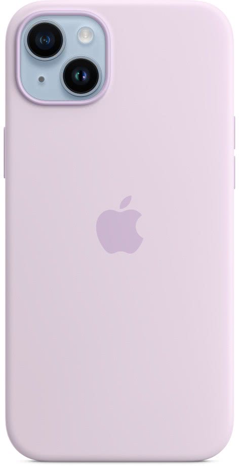 

Apple Чехол MagSafe для iPhone 14 Plus, силикон, лиловый