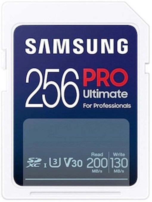 Карта памяти Samsung MicroSDXC PRO Ultimate, 256 ГБ