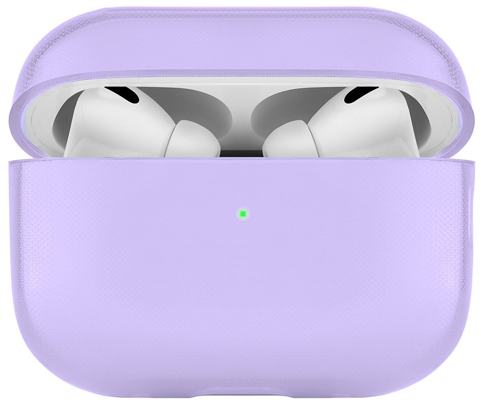 Бренд Чехол moonfish для AirPods Pro 2, TPU, лиловый