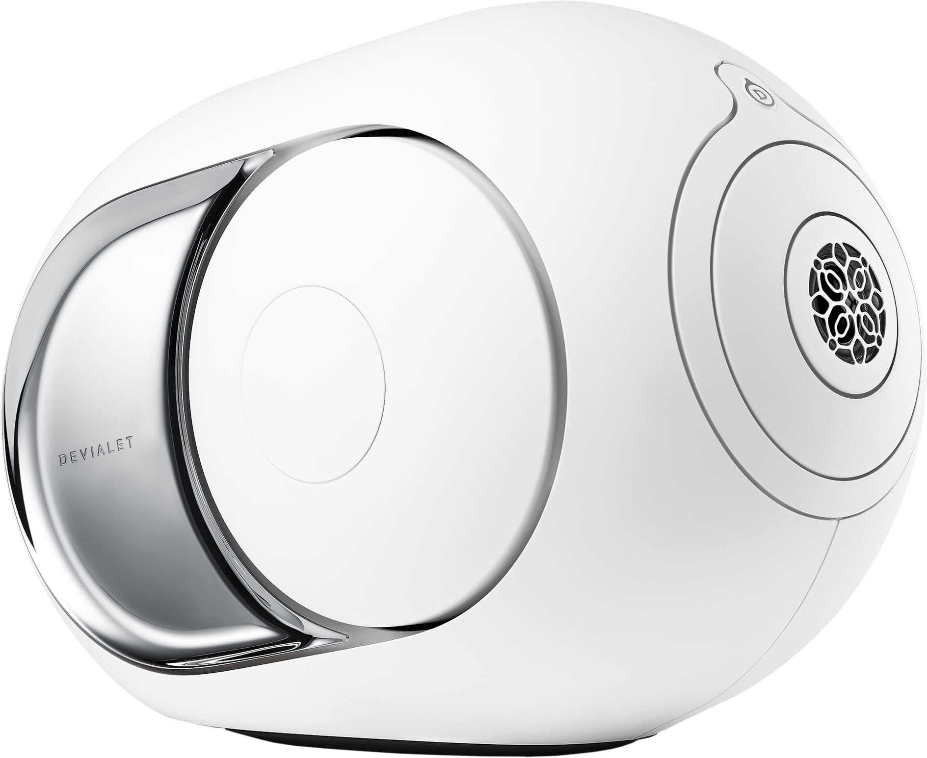 Бренд Акустическая система Devialet Phantom I 103 dB Light Chrome, белый/серебро