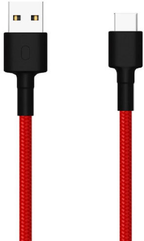 

Кабель Xiaomi USB Type-C, 1 м, плетеный, красный, Кабель USB Type-C, 1 м, плетеный, красный