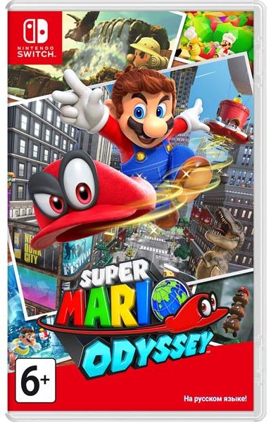 

Nintendo Игра для Switch Super Mario Odyssey, русская версия