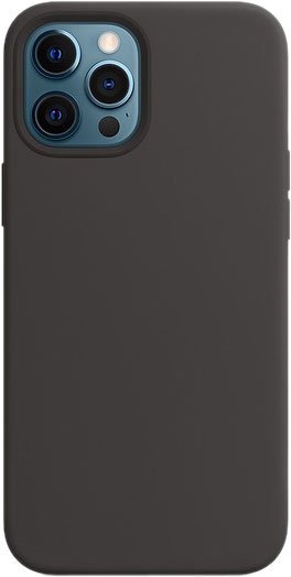 Чехол MagSafe для iPhone 12 Pro Max, черный