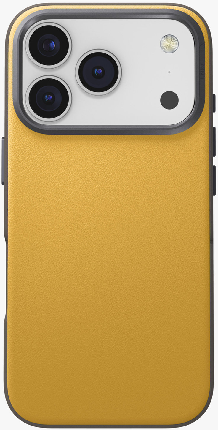 

Чехол Uniq Lyden DS Magsafe для iPhone 17 Pro, желтый, Жёлтый, Чехол Lyden DS Magsafe для iPhone 17 Pro, желтый