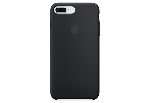 

Apple Чехол Silicone Case для iPhone 8/7 Plus чёрный, Черный