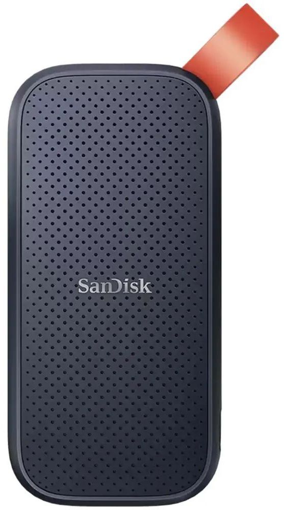 Внешний SSD SanDisk Portable V2, 1 ТБ SDSSDE30-1T00-G26, цвет черный - фото 2