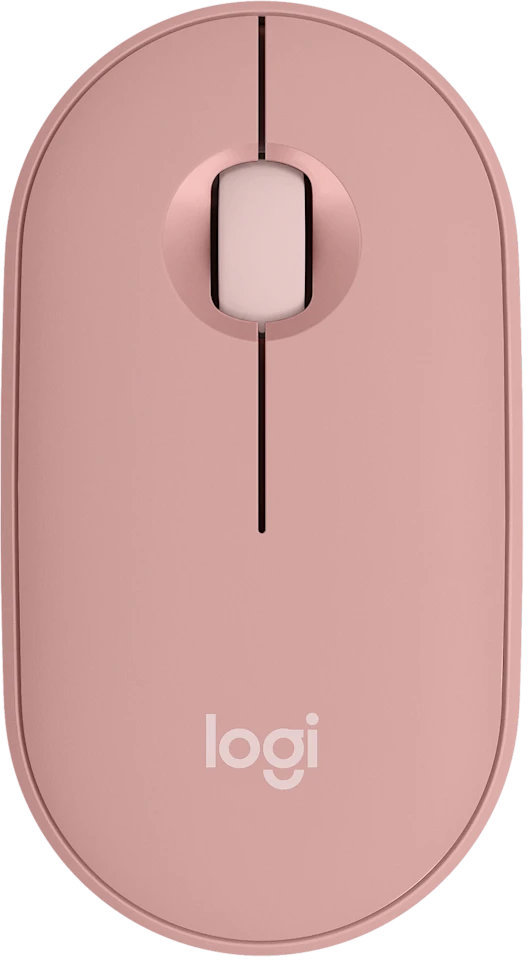 Мышь Logitech M350S Pebble 2, розовый