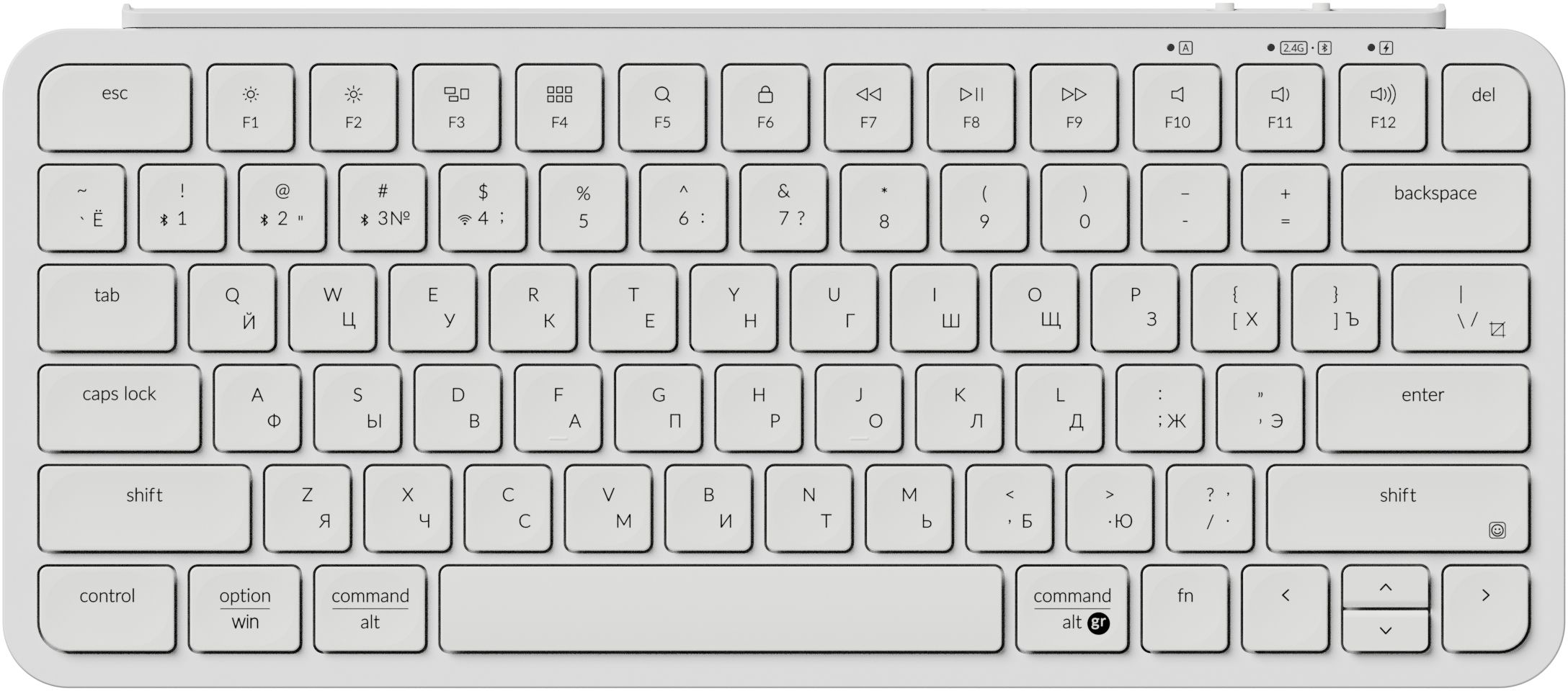 

Клавиатура Keychron B1 Pro, белый, Клавиатура B1 Pro, белый