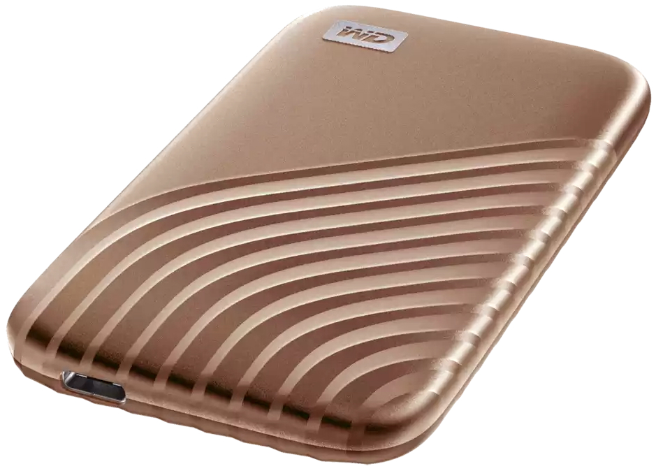 Купить Внешний жесткий диск SSD WD My Passport 500GB, золотой
