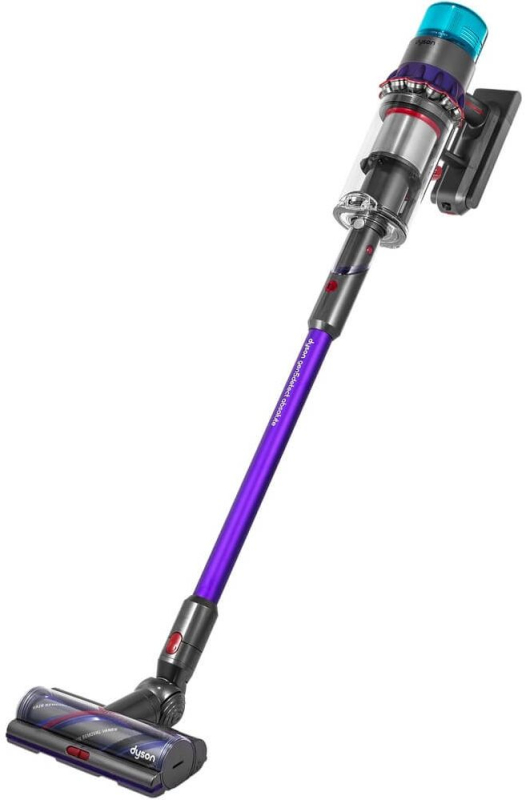 Вертикальные пылесосы  restore Dyson Беспроводной пылесос (5-го поколения) Detect SV-23, фиолетовый, 10 насадок