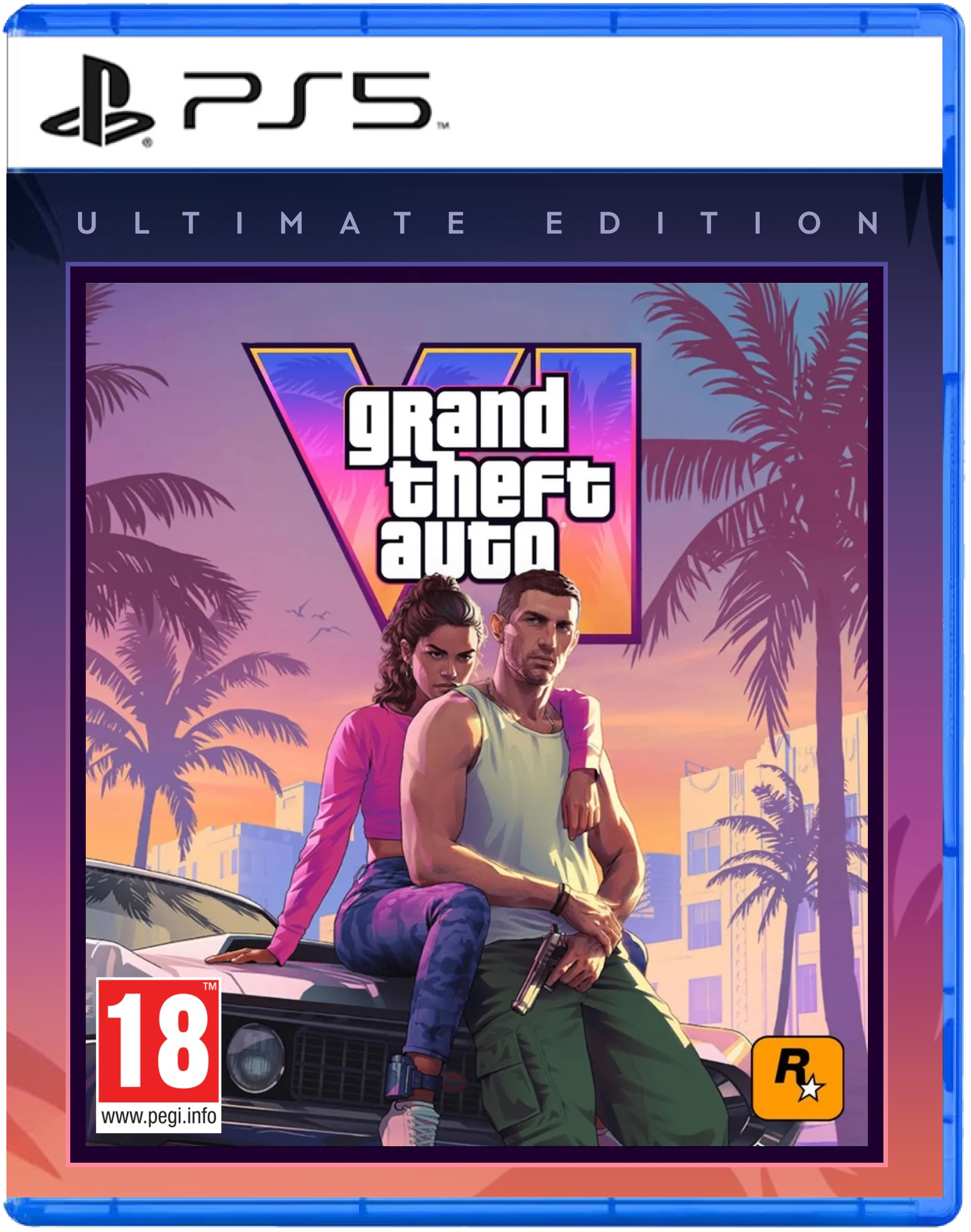 Игра PlayStation для PS5 Grand Theft Auto VI Ultimate Edition (GTA 6)