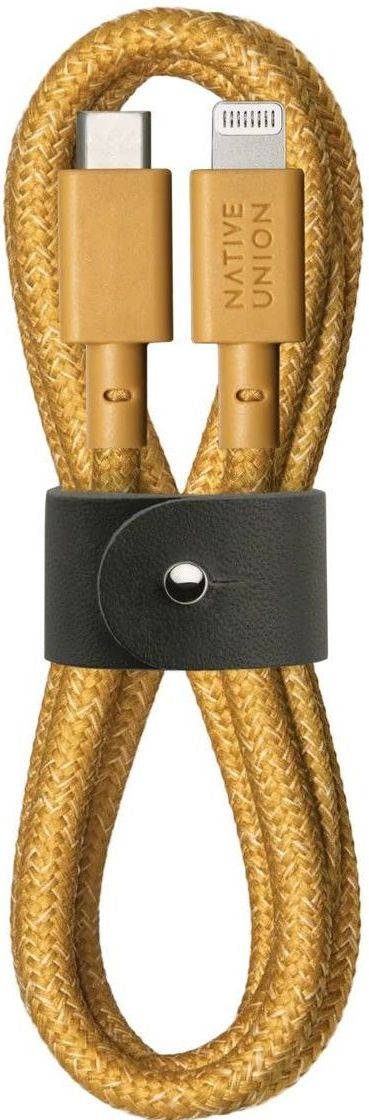   restore Native Union Кабель NU Belt Cable USB-С - Lightning, 1,2м, крафтовый
