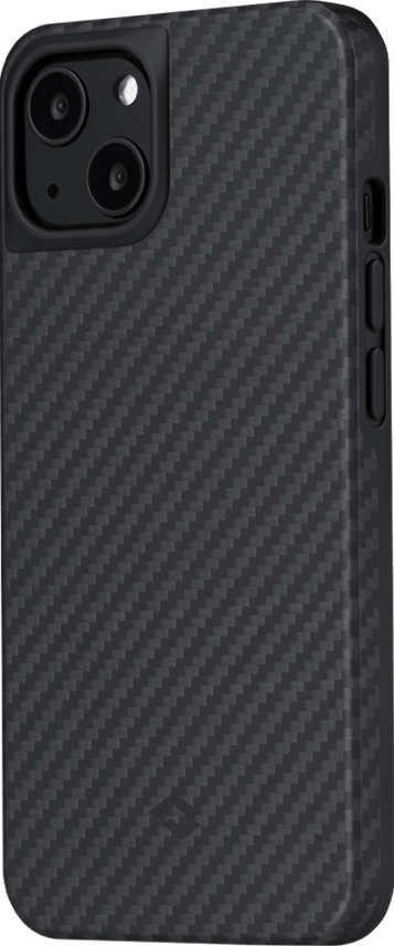 

Pitaka Чехол MagEZ 2 для iPhone 13 mini противоударный, кевлар, черно-серый