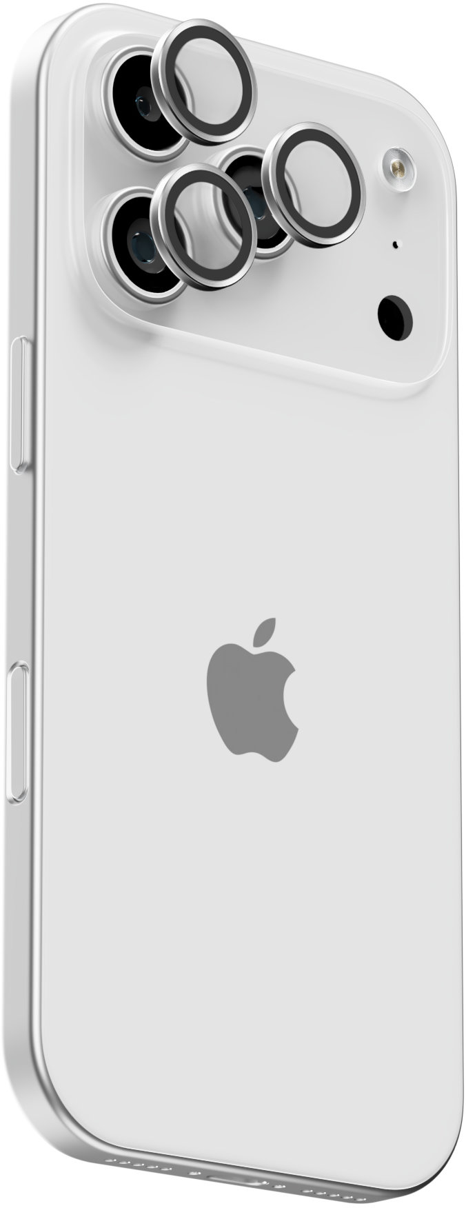 

Стекло защитное uBear для iPhone 17 Pro/Pro Max, Extreme Metal Lens Shield, серебро, Стекло защитное для iPhone 17 Pro/Pro Max, Extreme Metal Lens Shield, серебро