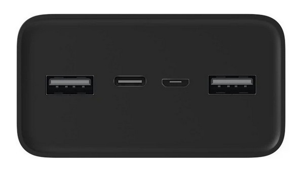 Аккумулятор внешний Xiaomi 18 Вт Power Bank 30000 мАч GL, черный Фото-5