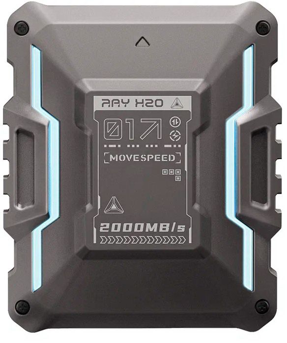 Movespeed Внешний SSD Ray 1 ТБ, серый