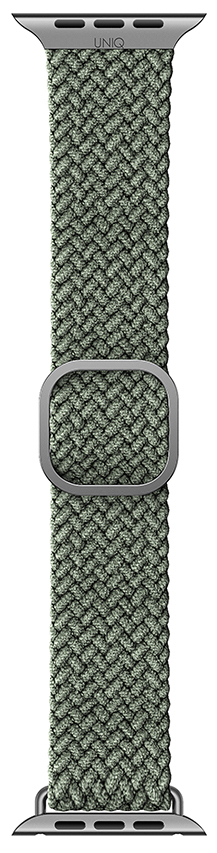 

Uniq Ремешок Aspen для Apple Watch 45/44/42 мм, зеленый