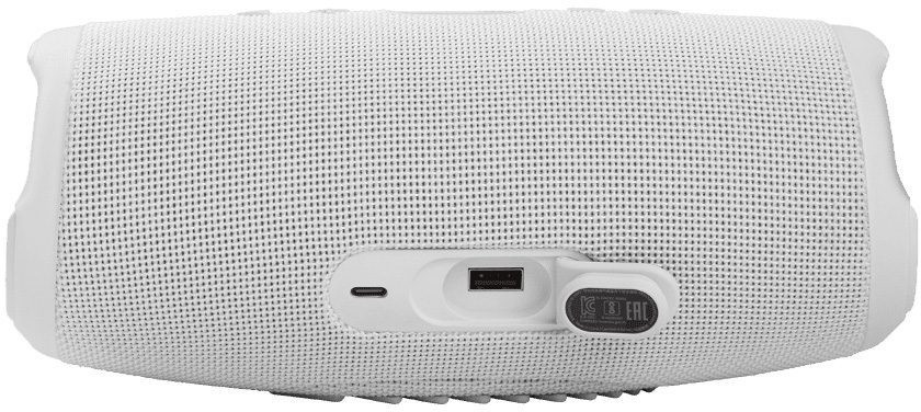 Акустика портативная JBL Charge 5, белый Фото-3