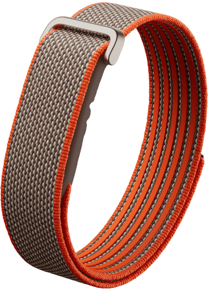 Фитнес-браслет Google Fitbit Air Special Edition Stephen Curry, коричнево-оранжевый