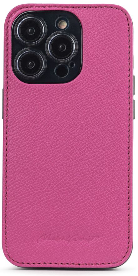 

Чехол Marcel Robert Louis для iPhone 15 Pro Max, теленок, фуксия, Чехол Louis для iPhone 15 Pro Max, теленок, фуксия