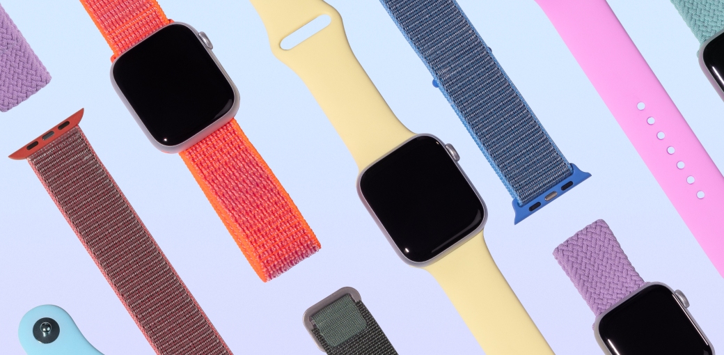 Скидка 40% на ремешки moonfish к Apple Watch