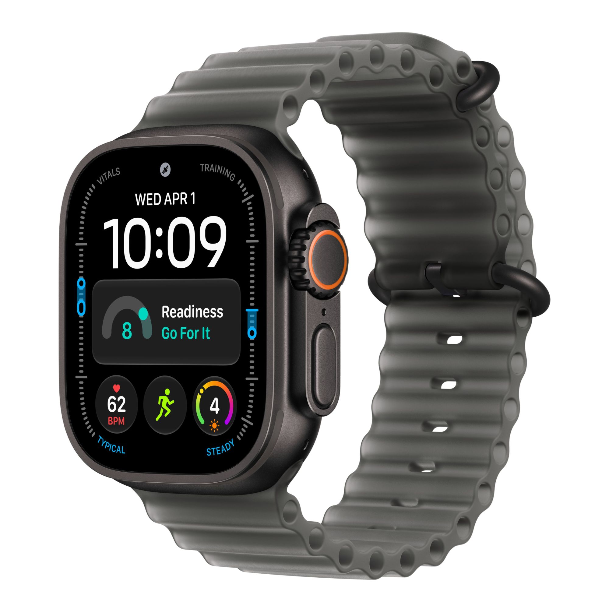 Умные часы Apple Watch Ultra 4 GPS+Cellular, 49 мм, Black Titanium TransluBlack Ocean Band