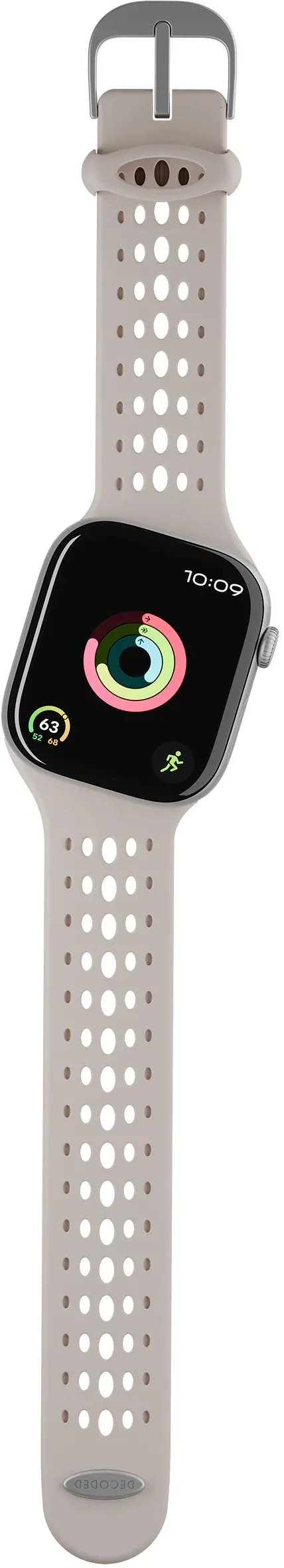 

Ремешок Decoded Silicone Ares O для Apple Watch 40/41/42mm, силикон, глиняный, Бежевый, Ремешок Silicone Ares O для Apple Watch 40/41/42mm, силикон, глиняный