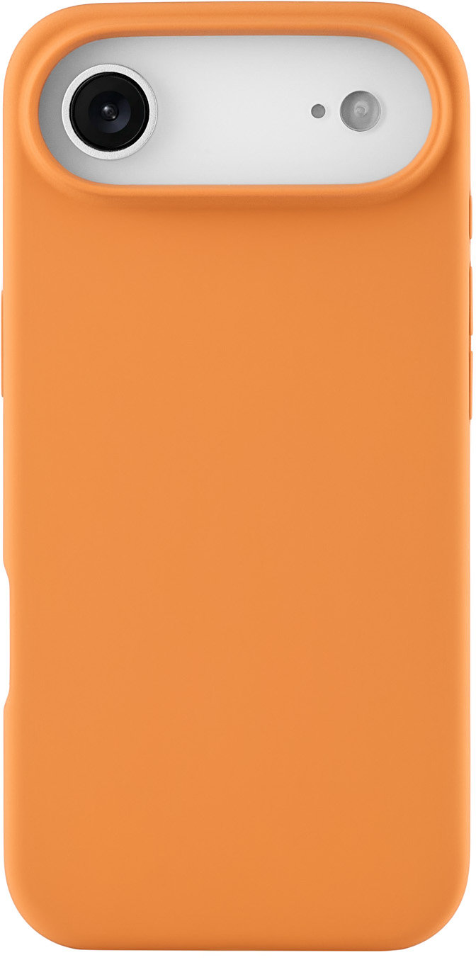 

Чехол uBear Touch Case MagSafe для iPhone Air, soft-touch, оранжевый, Чехол Touch Case MagSafe для iPhone Air, soft-touch, оранжевый